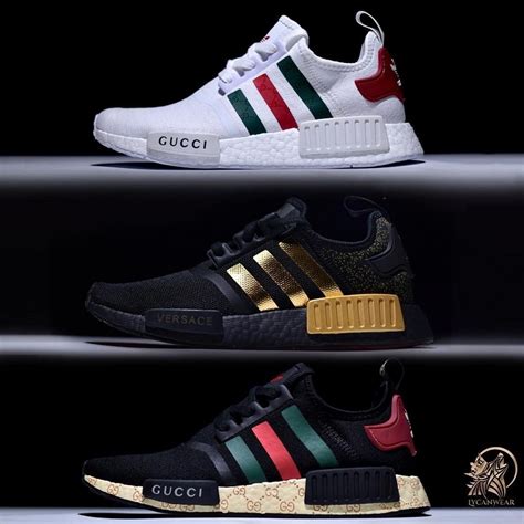 adidas nmd r1 boost x gucci hd|adidas x gucci white.